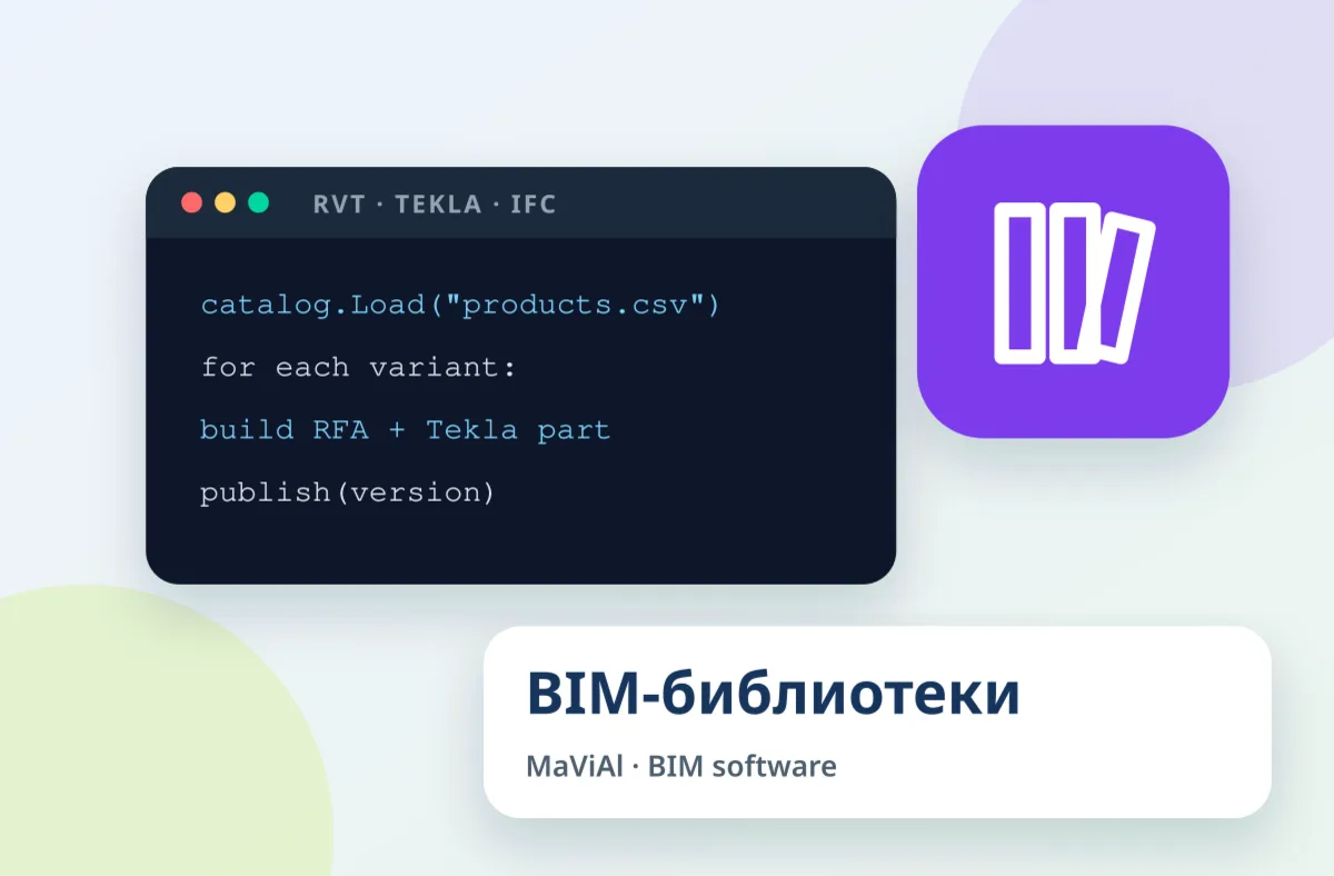 Иллюстрация: BIM-библиотеки для производителей строительной продукции