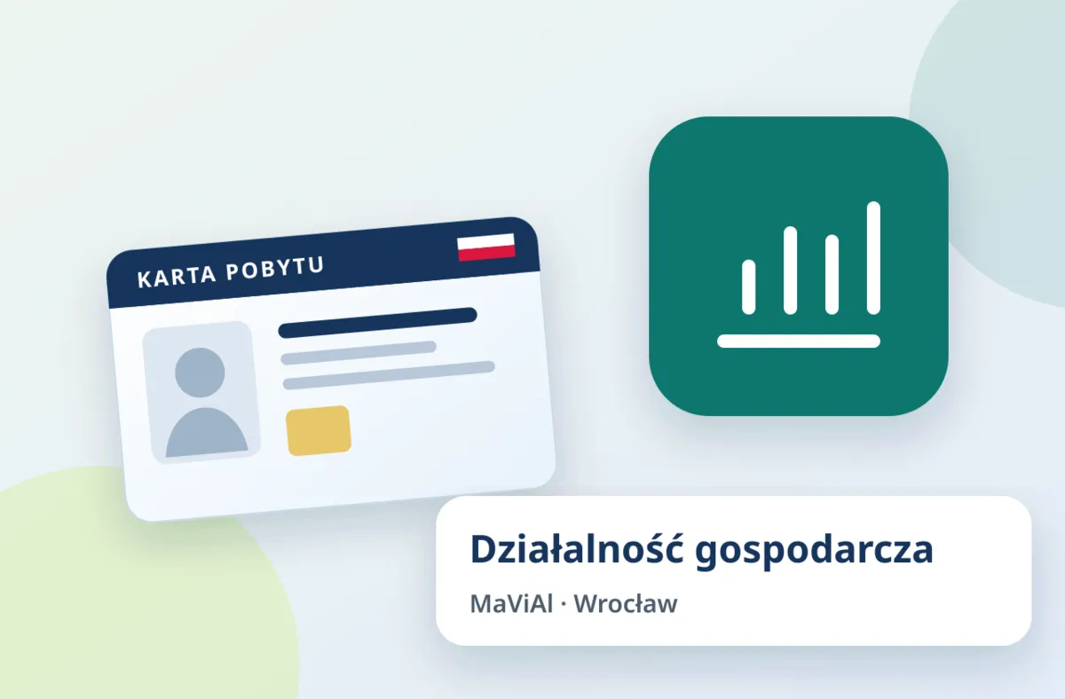 Ilustracja: Zezwolenie na pobyt czasowy w celu prowadzenia działalności gospodarczej