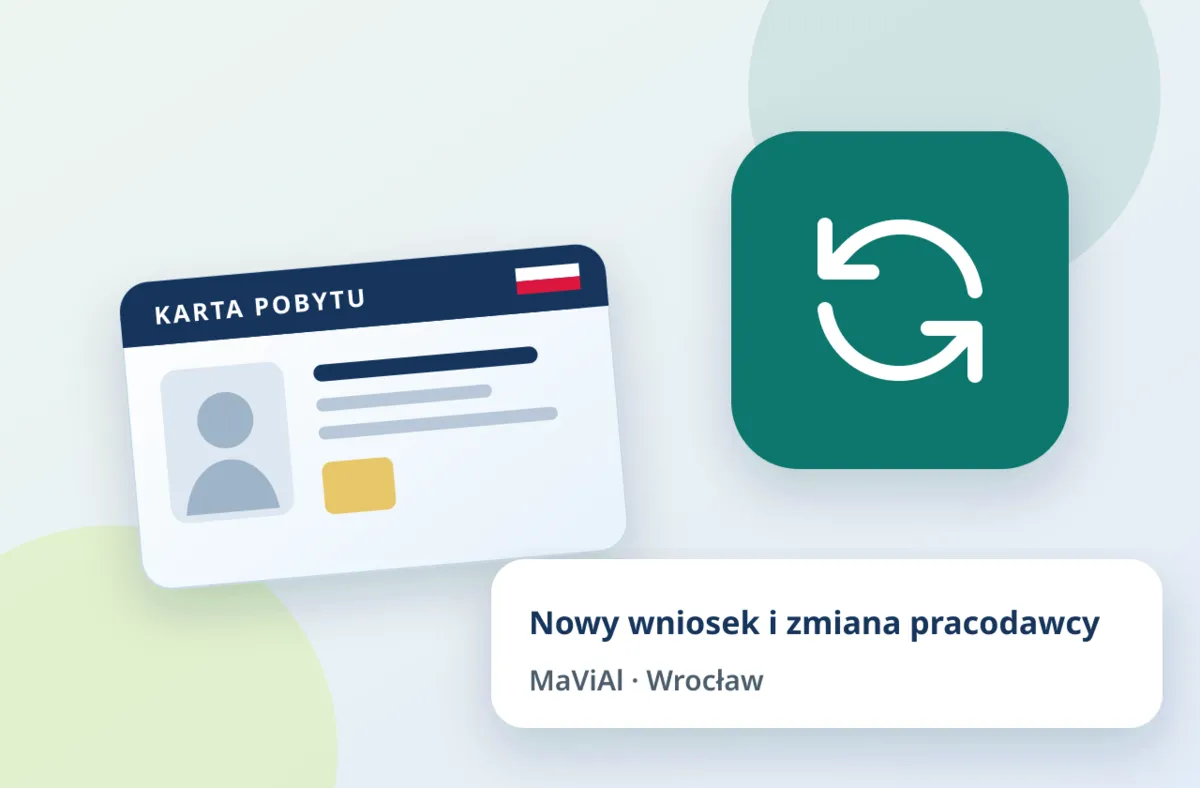 Ilustracja: Przedłużenie karty pobytu, zmiana pracodawcy i wymiana karty — co zrobić i kiedy