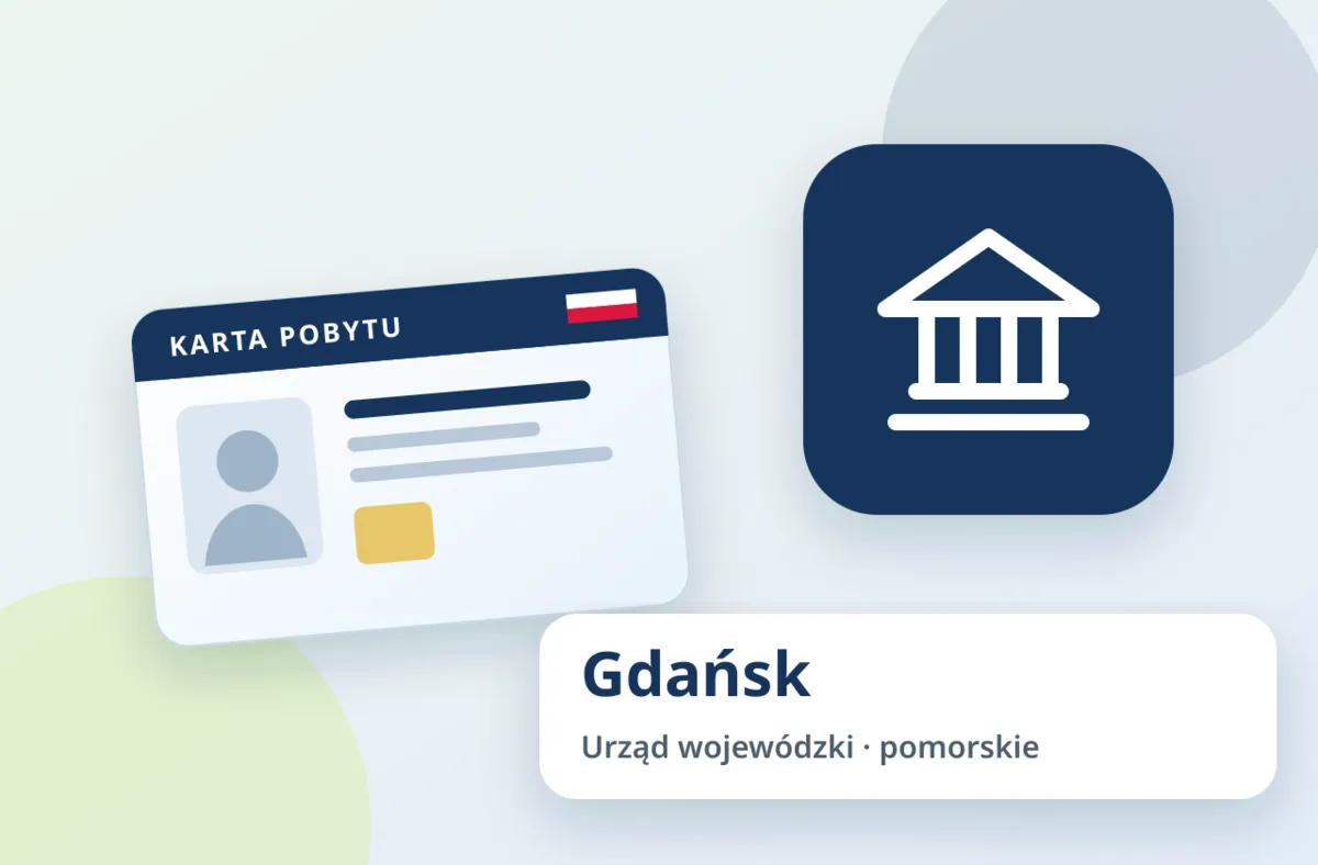 Ilustracja: Karta pobytu w Gdańsku i Słupsku: jak pracuje wydział na Chmielnej