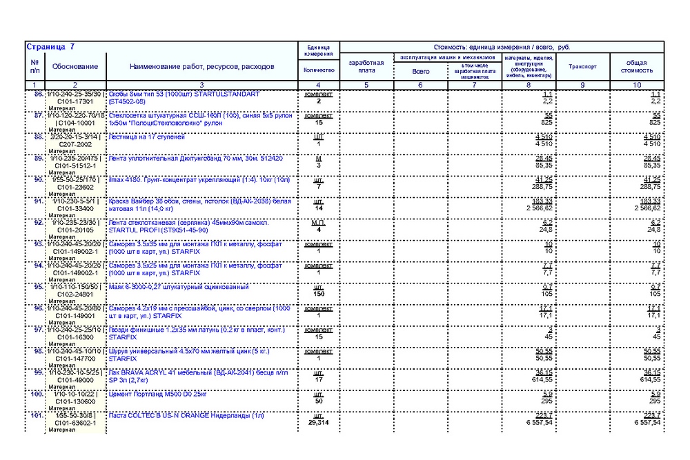 house construction estimate