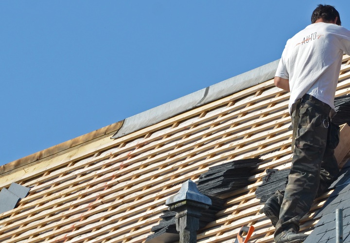 Work in Belgium at a construction site Roofer Belgium